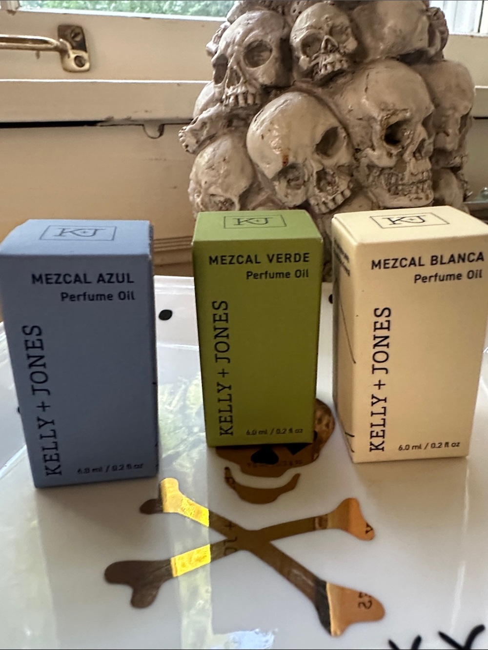 Kelly + Jones Mezcal Perfume Oil Trio